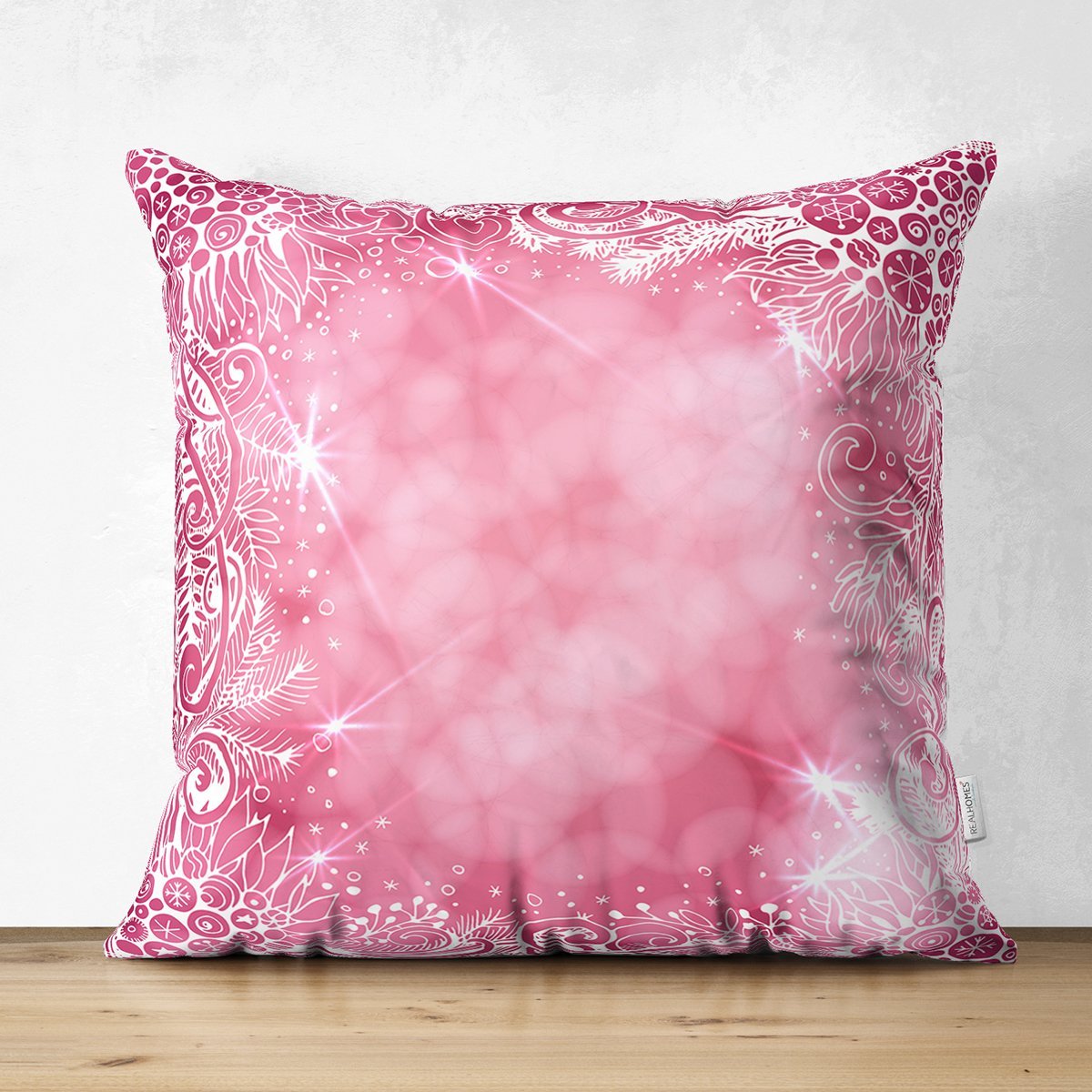 Suet-K3685-Pembe-Zeminli-Dijital-Baskili-Modern-Suet-Yastik-Kirlent-Kilifi