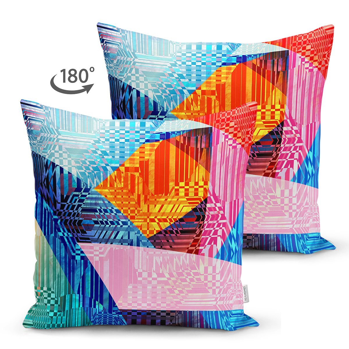 Suet-K3716-Multi-Renkler-Dijital-Baskili-Modern-Suet-Yastik-Kirlent-Kilifi-1