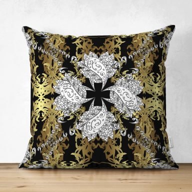 Spring Özel Tasarım Dijital Baskılı Modern Süet Yastık Kırlent Kılıfı