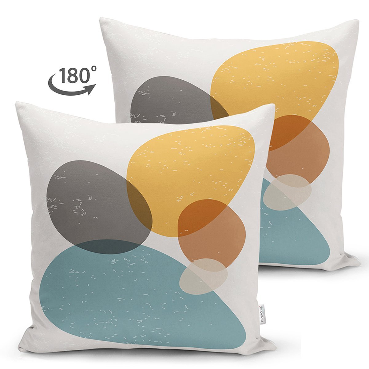 Suet-K7388-Renkli-Zemin-Uzerinde-Onedraw-Cizimli-Oval-Desenli-Dijital-Baskili-Modern-Suet-Yastik-Kirlent-Kilifi-1