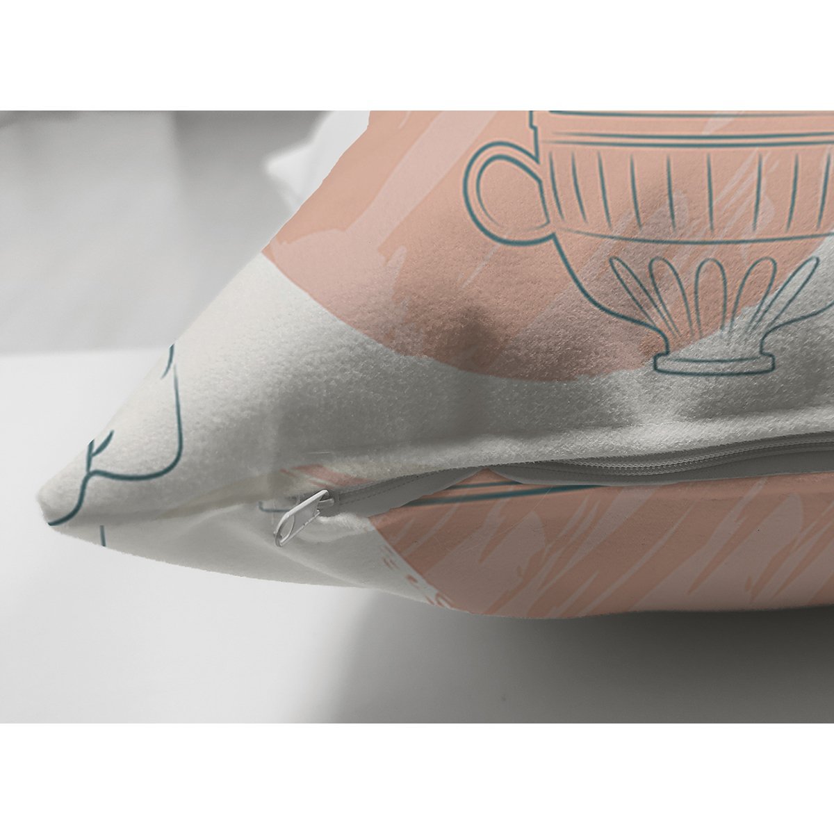 Suet-K7411-Renkli-Zeminde-Onedraw-Antik-Cizimli-Dijital-Baskili-Modern-Suet-Yastik-Kirlent-Kilifi-2