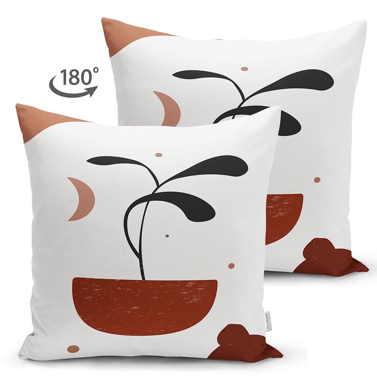 Suet-K7500-Renkli-Zeminli-Onedraw-Cizimli-Yaprak-Desenli-Dijital-Baskili-Modern-Suet-Yastik-Kirlent-Kilifi-1