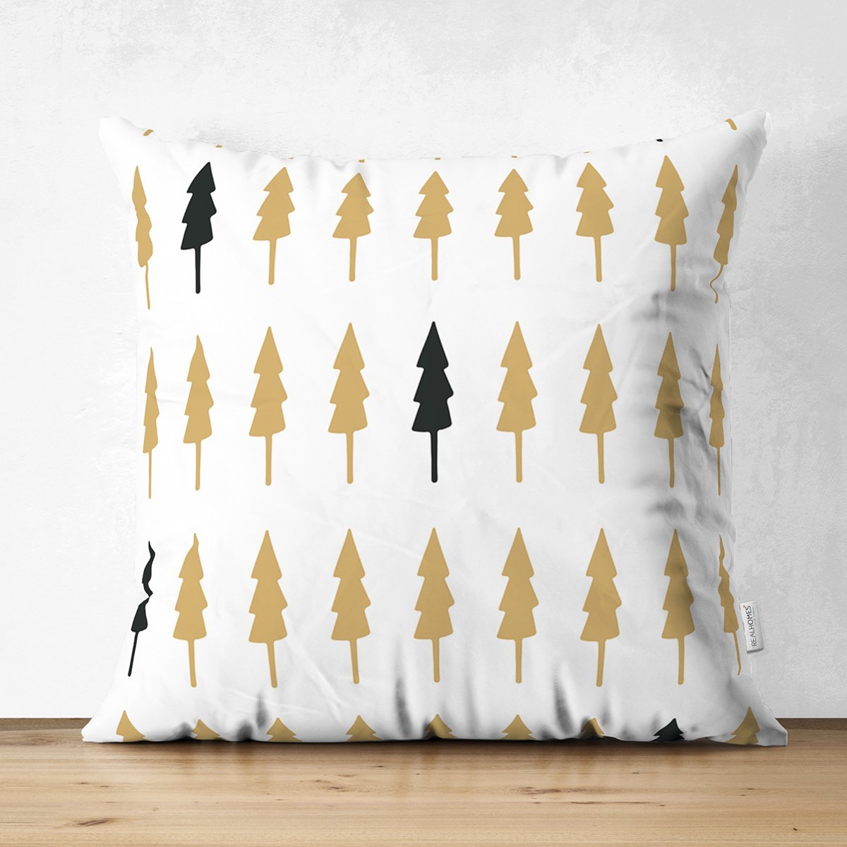 Suet-K7719-Beyaz-Zemin-Uzerinde-Gold-Detayli-Cam-Agaci-Desenli-Dijital-Baskili-Modern-Suet-Yastik-Kirlent-Kilifi