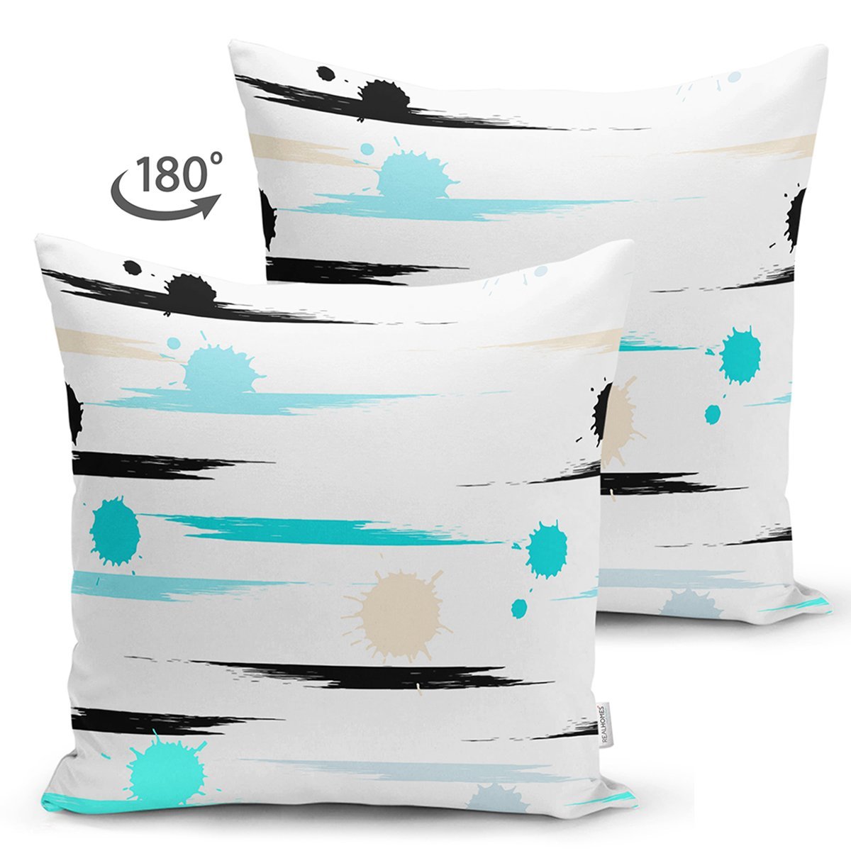 Suet-K7759-Beyaz-Zemin-Uzerinde-Modern-Puantiyeli-Dijital-Baskili-Modern-Suet-Yastik-Kirlent-Kilifi-1