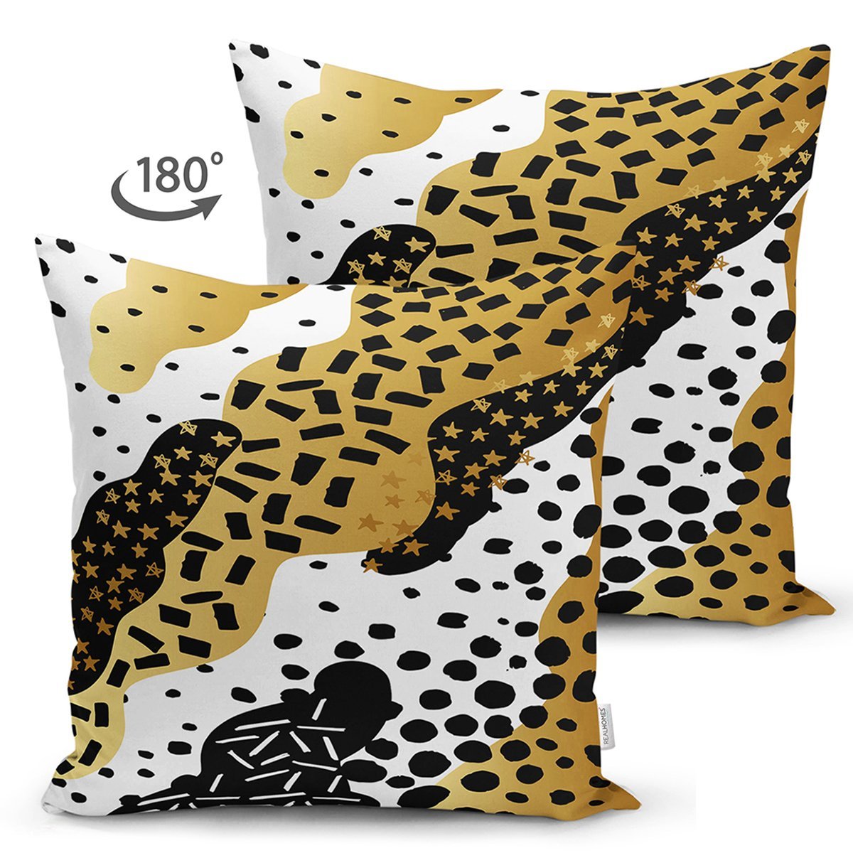 Suet-K7826-Beyaz-Zemin-Uzerinde-Gold-Detayli-Modern-Desenli-Dijital-Baskili-Modern-Suet-Yastik-Kirlent-Kilifi-1