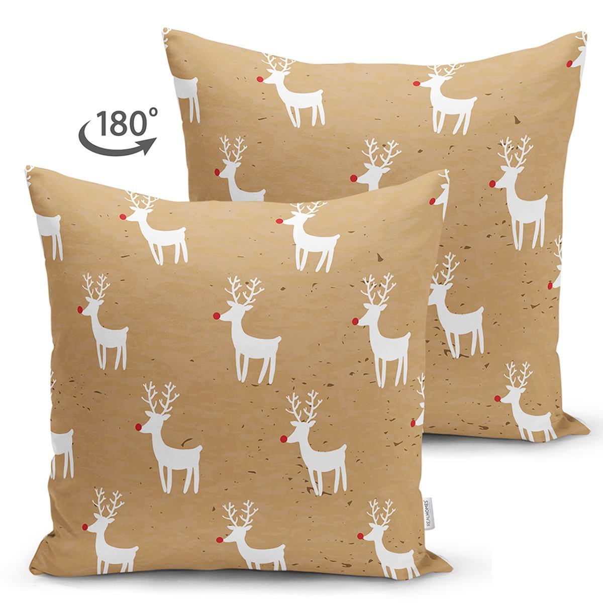 Suet-K7850-Renkli-Zemin-Uzerinde-Geyik-Desenli-Dijital-Baskili-Modern-Suet-Yastik-Kirlent-Kilifi-1