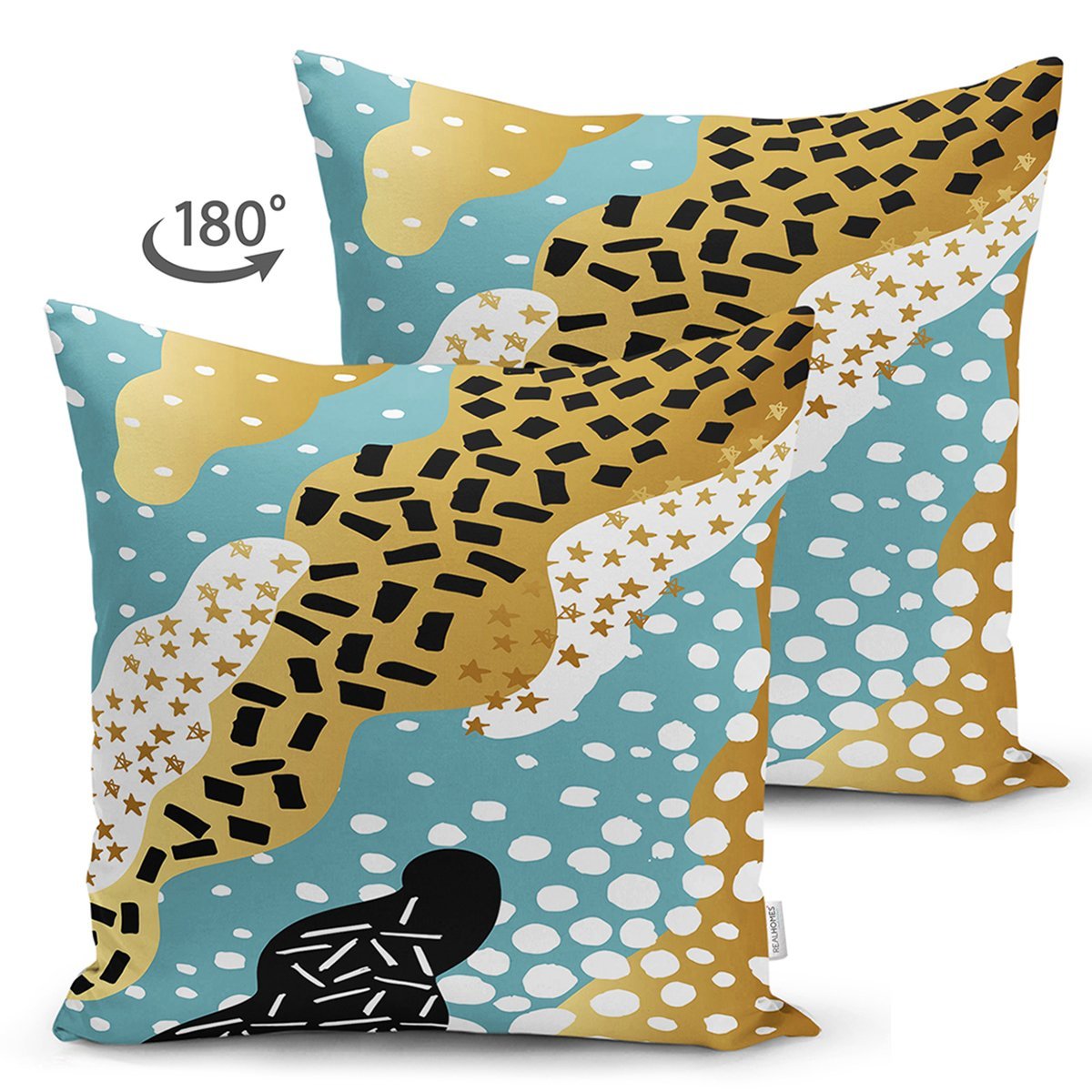 Suet-K7862-Renkli-Zemin-Uzerinde-Modern-Desenli-Dijital-Baskili-Modern-Suet-Yastik-Kirlent-Kilifi-1