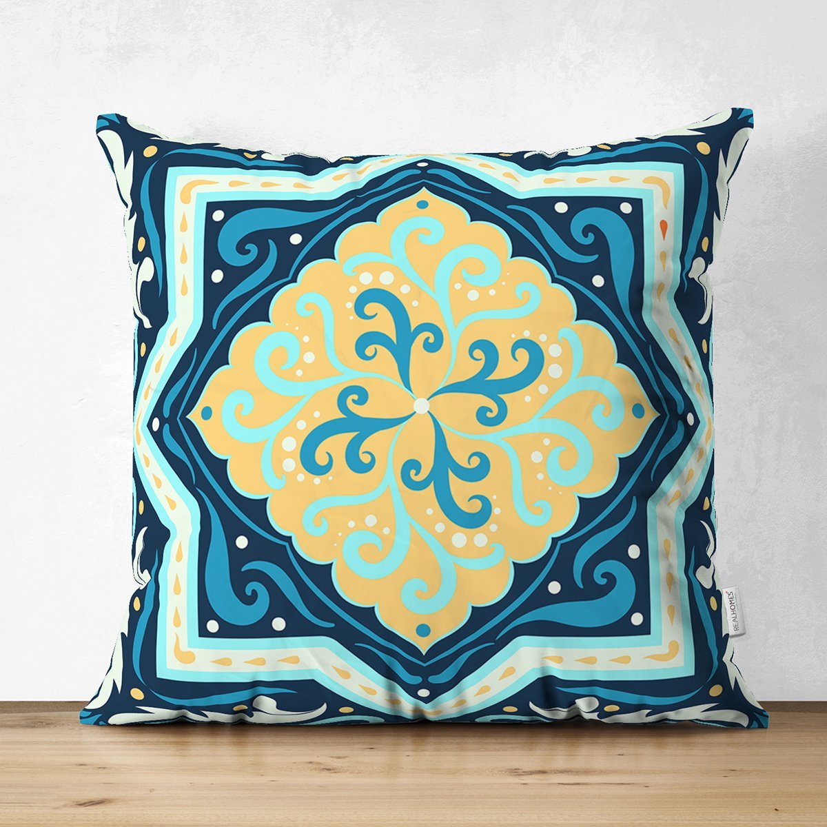 Suet-K7938-Renkli-Zemin-Uzerinde-Cini-Desenli-Dijital-Baskili-Modern-Suet-Yastik-Kirlent-Kilifi