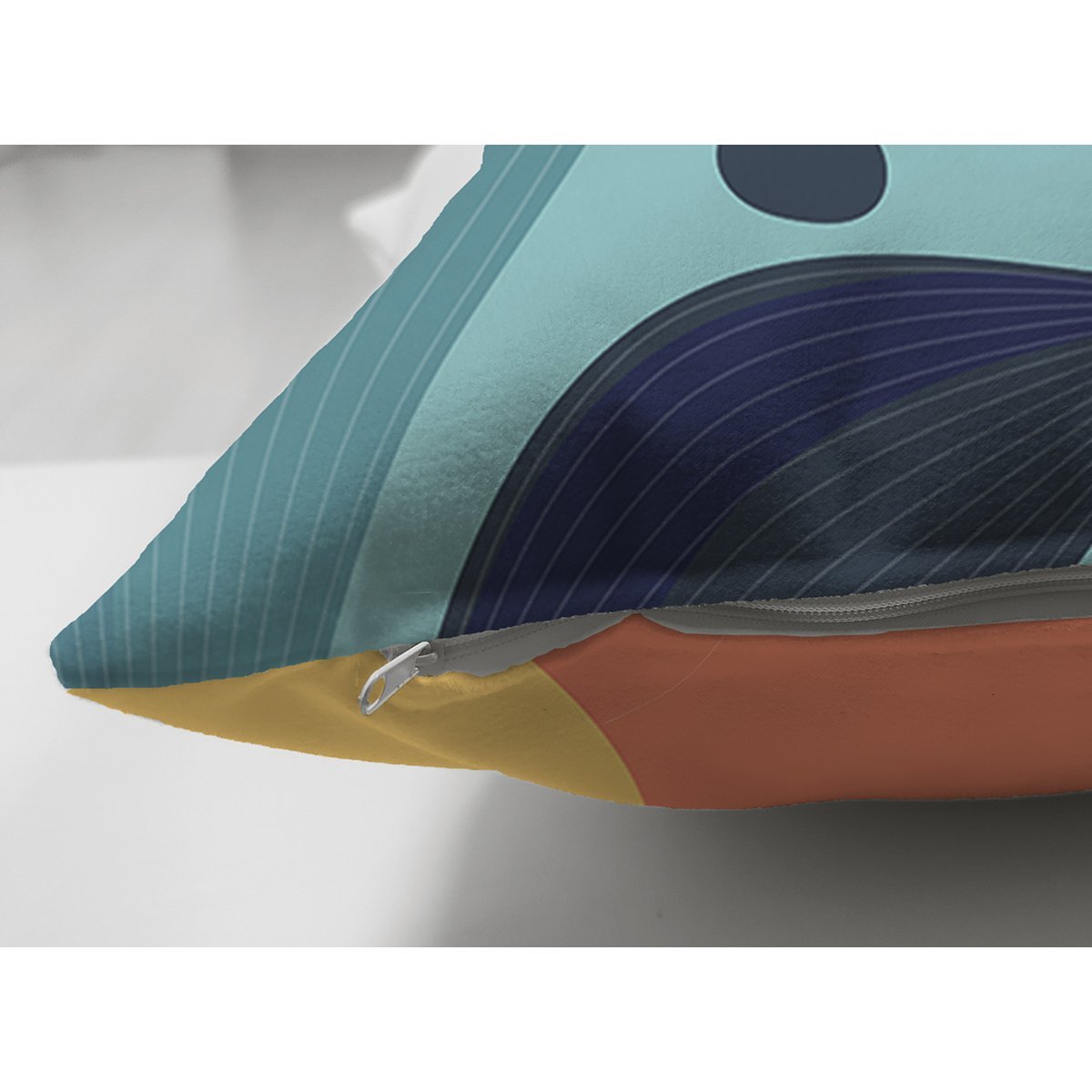 Suet-K8013-Renkli-Zemin-Uzerinde-Pastel-Yaprak-Desenli-Dijital-Baskili-Modern-Suet-Yastik-Kirlent-Kilifi-2