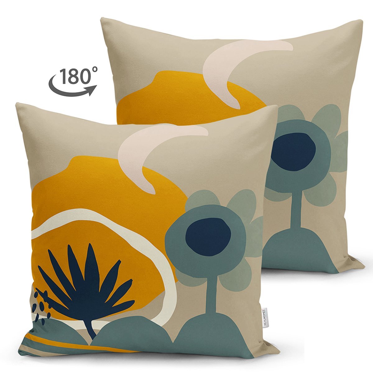 Suet-K8096-Renkli-Zemin-Uzerinde-Yaprak-Desenli-Dijital-Baskili-Modern-Suet-Yastik-Kirlent-Kilifi-1