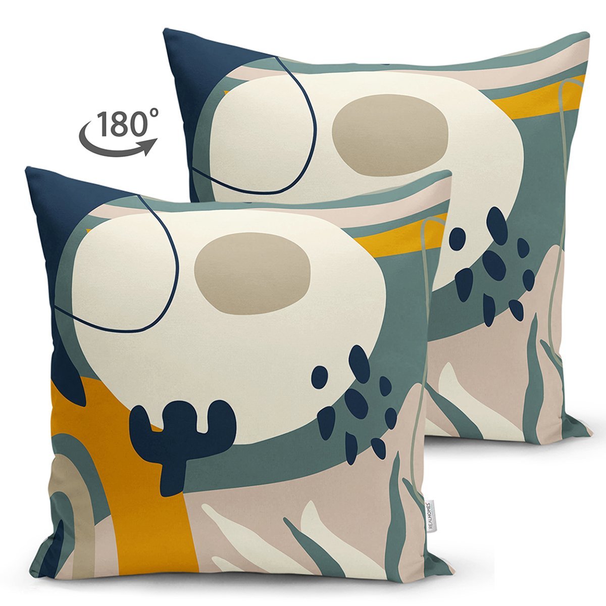 Suet-K8097-Renkli-Zemin-Uzerinde-Yaprak-Desenli-Dijital-Baskili-Modern-Suet-Yastik-Kirlent-Kilifi-1