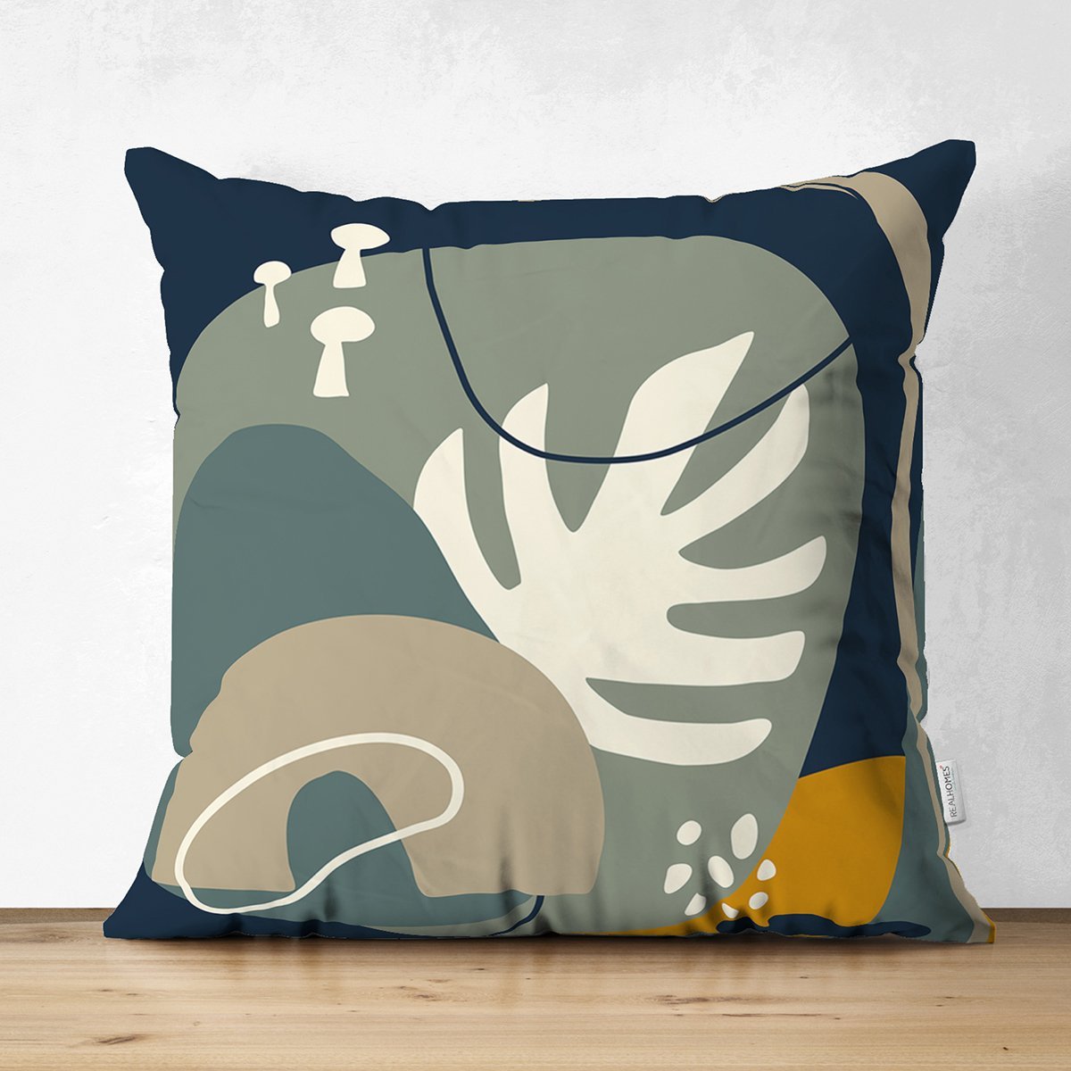 Suet-K8098-Renkli-Zemin-Uzerinde-Yaprak-Desenli-Dijital-Baskili-Modern-Suet-Yastik-Kirlent-Kilifi