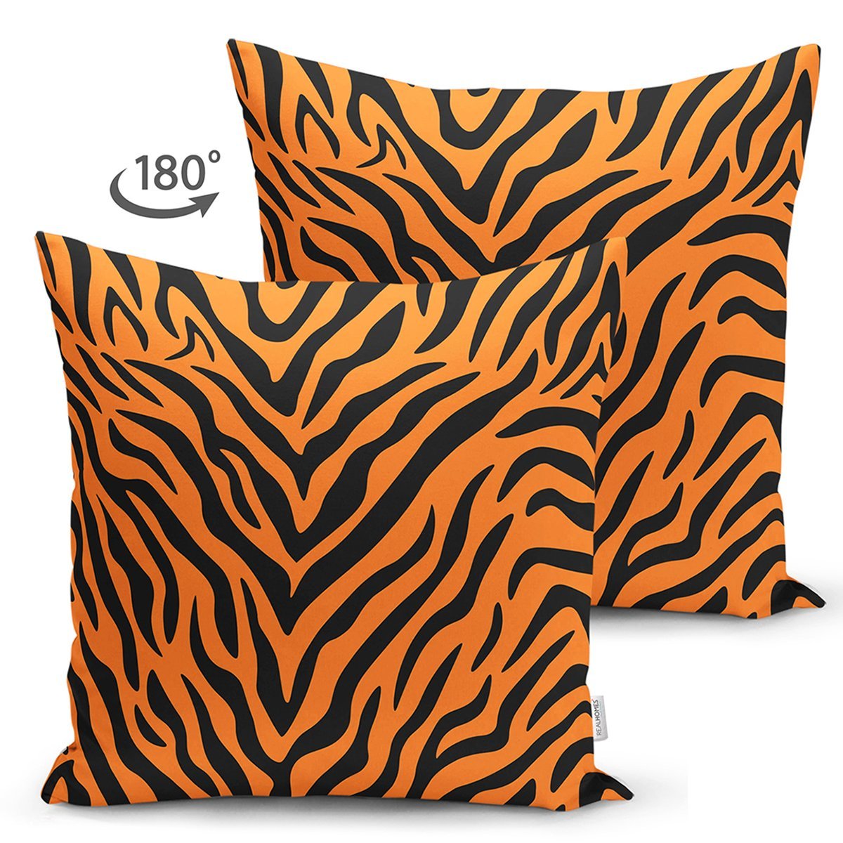 Suet-K8103-Renkli-Zemin-Uzerinde-Siyah-Zebra-Motifli-Dijital-Baskili-Modern-Suet-Yastik-Kirlent-Kilifi-1