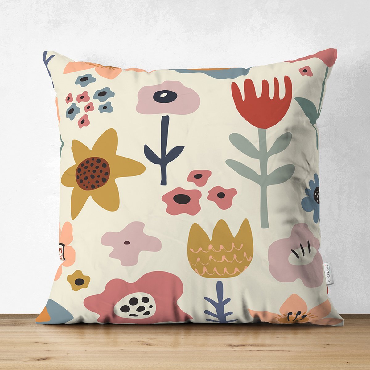 Suet-K8122-Pastel-Zemin-Uzerinde-Cicek-Desenli-Dijital-Baskili-Modern-Suet-Yastik-Kirlent-Kilifi