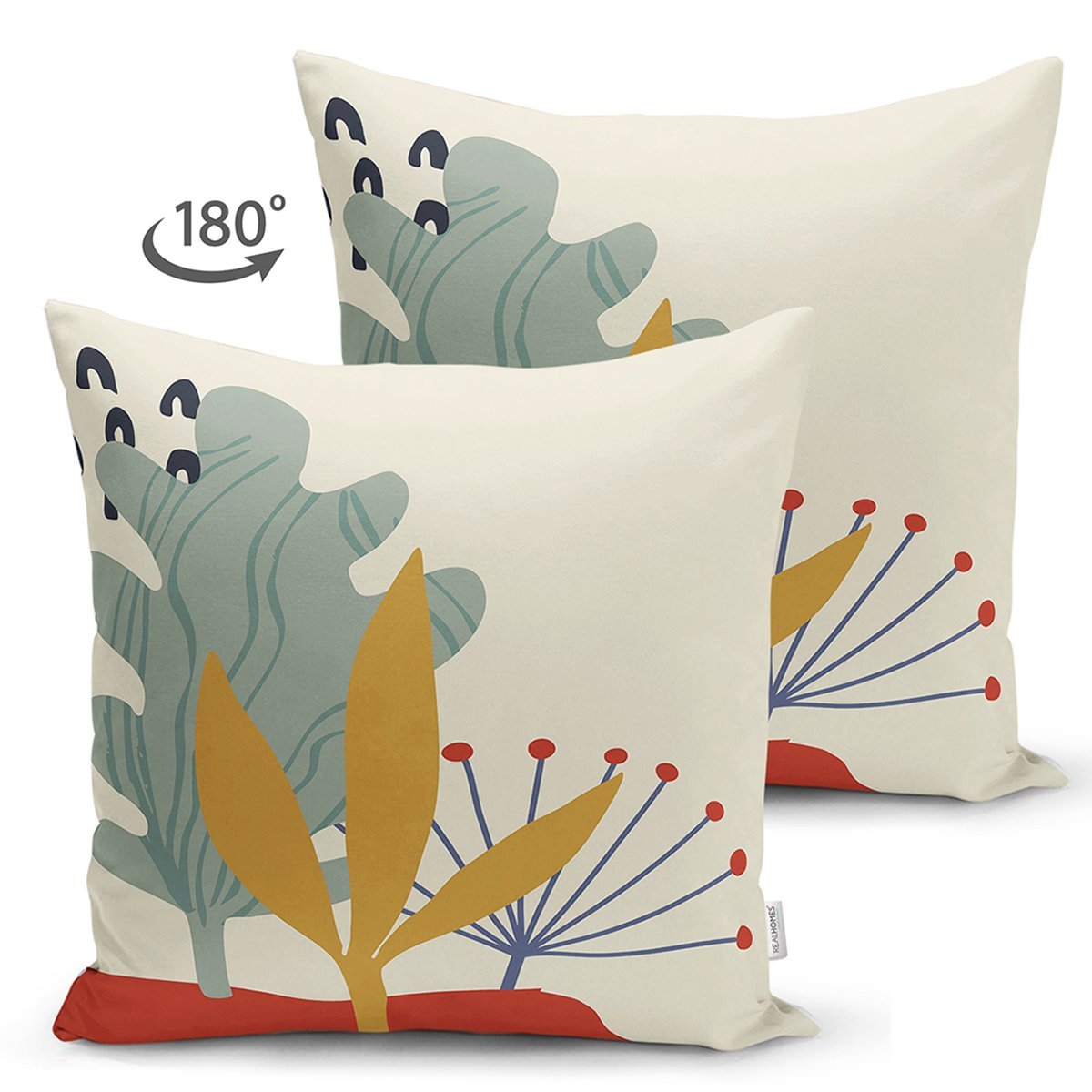 Suet-K8128-Pastel-Zemin-Uzerinde-Yaprak-Desenli-Dijital-Baskili-Modern-Suet-Yastik-Kirlent-Kilifi-1