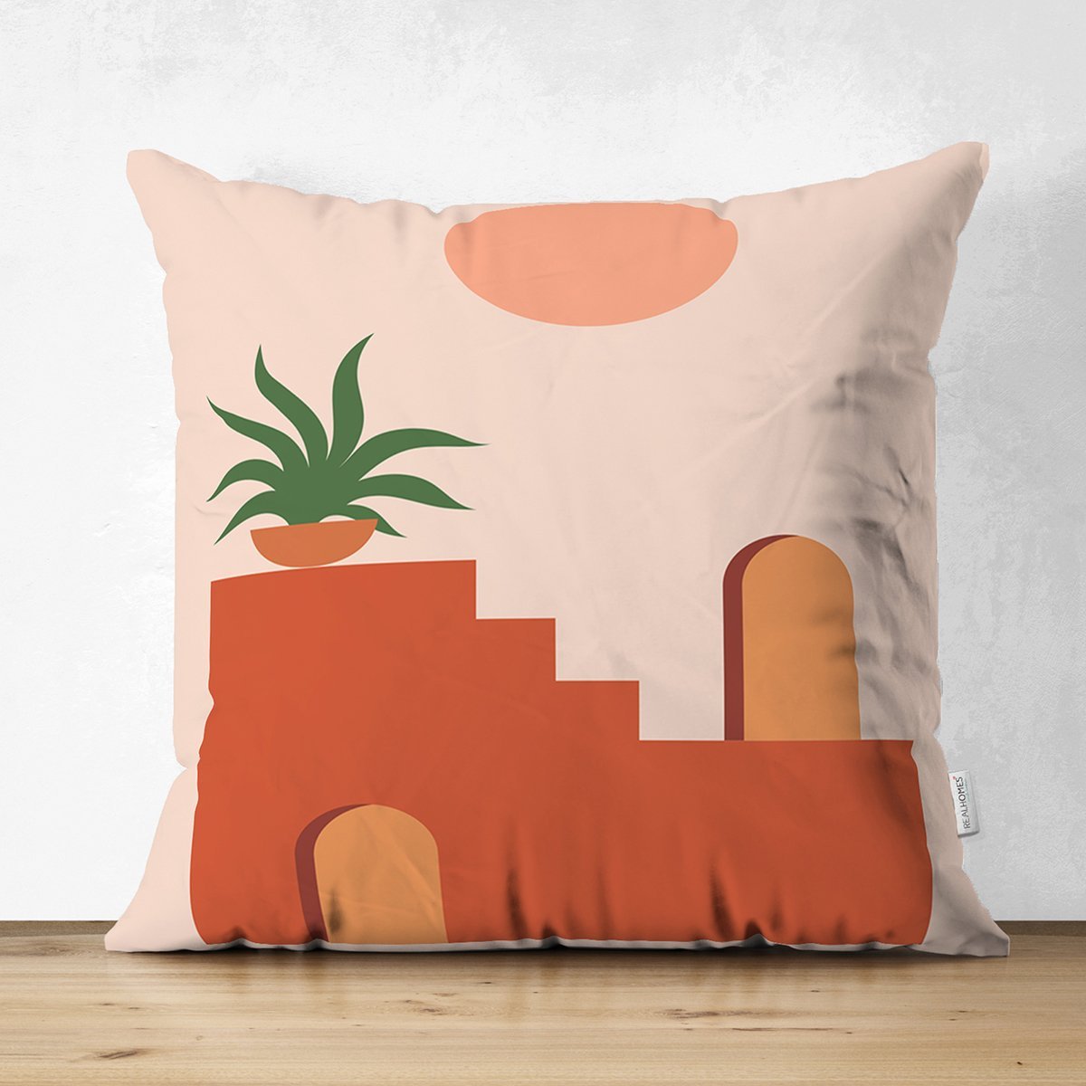 Suet-K8154-Pastel-Zemin-Uzerinde-Gunes-Desenli-Dijital-Baskili-Modern-Suet-Yastik-Kirlent-Kilifi