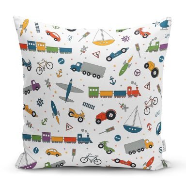 Real Homes Dijital Baskılı Yastık Kırlent Kılıfı - k888