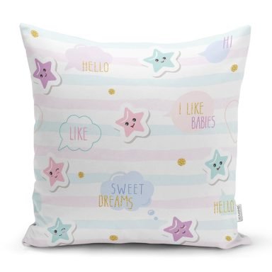 Real Homes Dijital Baskılı Yastık Kırlent Kılıfı - k928