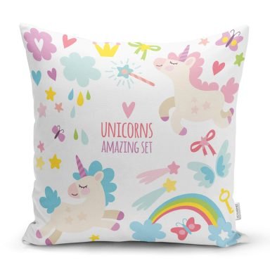 Real Homes Dijital Baskılı Dekoratif Yastık Kırlent Kılıf - k974