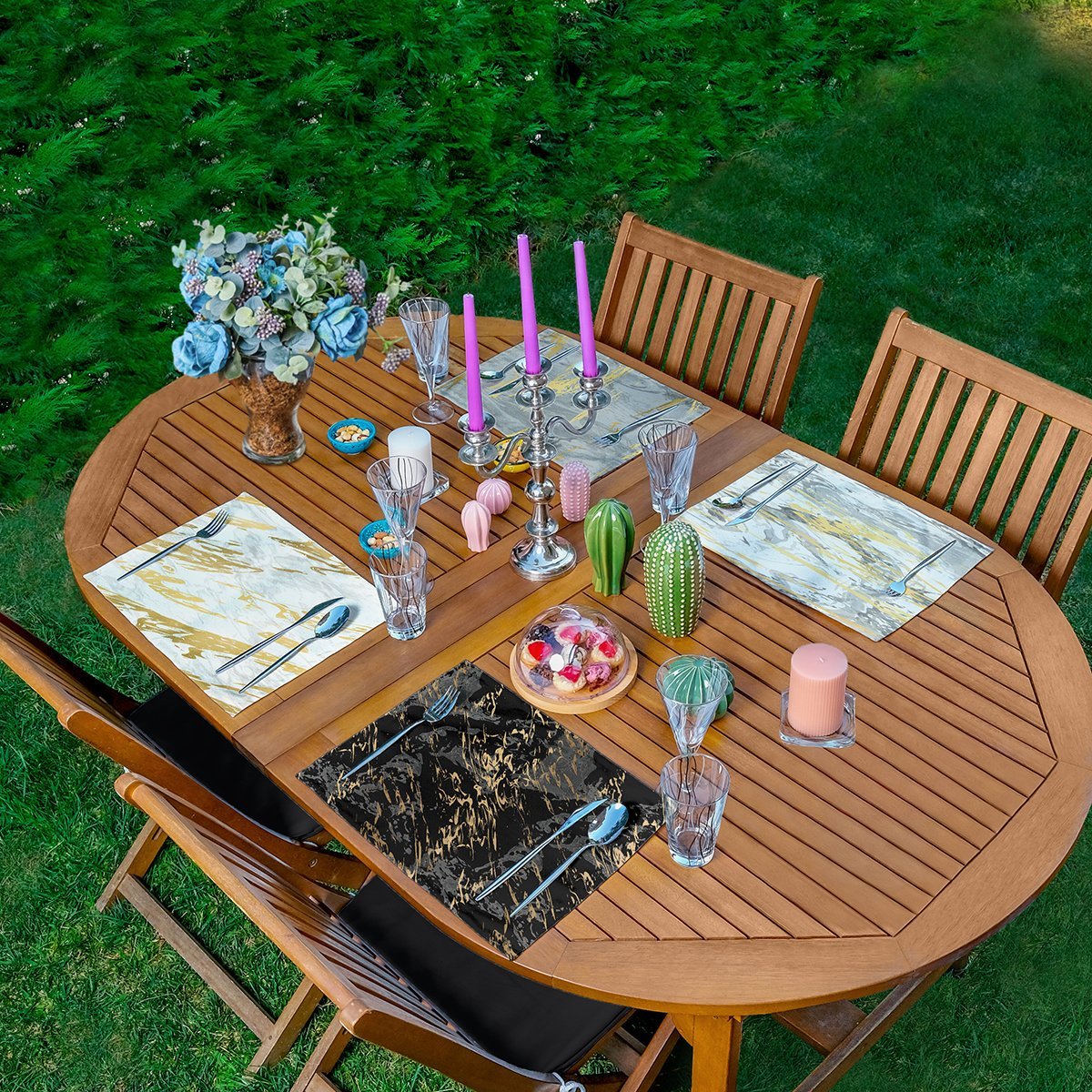 Servis4lu-Set121-4lu-Gold-Detayli-Mermer-Tasarimli-Amerikan-Servis-Seti