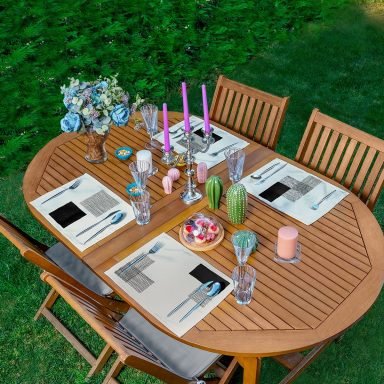 4'lü Realhomes Özel Tasarım Amerikan Servis Seti