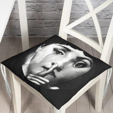 Fornasetti Profumi: Scented Candle Modern Pofidik Sandalye Minderi