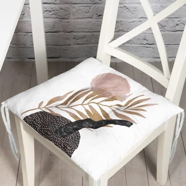 Realhomes Bohemian Özel Tasarım Modern Pofidik Sandalye Minderi
