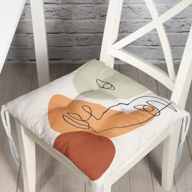 RealHomes Bohemian Özel Tasarım Dekoratif Pofidik Sandalye Minderi