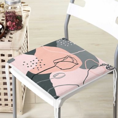 RealHomes Bohemian Özel Tasarım Dekoratif Fermuarlı Sandalye Minderi