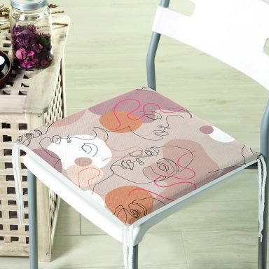 RealHomes Bohemian Özel Tasarım Dekoratif Fermuarlı Sandalye Minderi