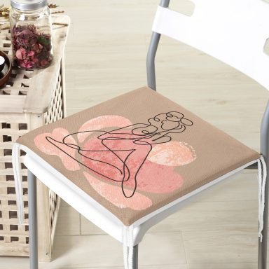 RealHomes Bohemian Özel Tasarım Dekoratif Fermuarlı Sandalye Minderi