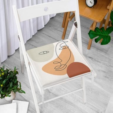 RealHomes Bohemian Özel Tasarım Dekoratif Fermuarlı Sandalye Minderi