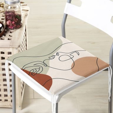 RealHomes Bohemian Özel Tasarım Dekoratif Fermuarlı Sandalye Minderi
