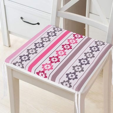 Realhomes Dekoratif Kare Sandalye Minderi 40x40cm Fermuarlı - f877