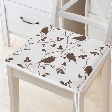 Realhomes Dekoratif Kare Sandalye Minderi 40x40cm Fermuarlı - f884