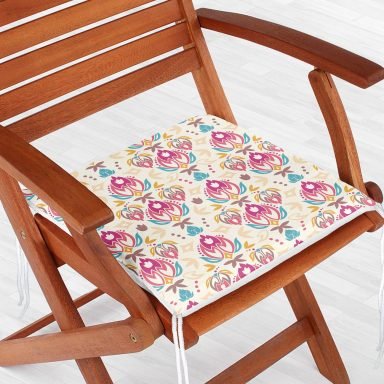 Realhomes Dekoratif Kare Sandalye Minderi 40x40cm Fermuarlı - f885