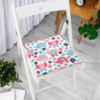 Realhomes Dekoratif Kare Sandalye Minderi 40x40cm Fermuarlı - f886