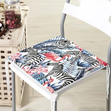 Realhomes Dekoratif Kare Sandalye Minderi 40x40cm Fermuarlı - f897
