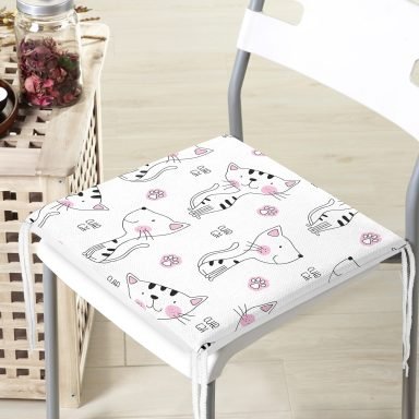 RealHomes Dekoratif Kare Sandalye Minderi 40x40cm Fermuarlı - f906