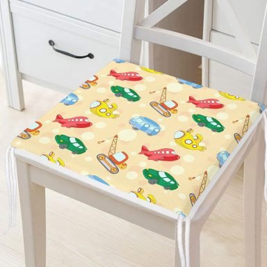 RealHomes Dekoratif Kare Sandalye Minderi 40x40cm Fermuarlı - f910