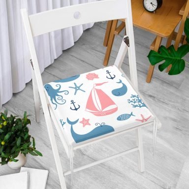 RealHomes Dekoratif Kare Sandalye Minderi 40x40cm Fermuarlı - f916