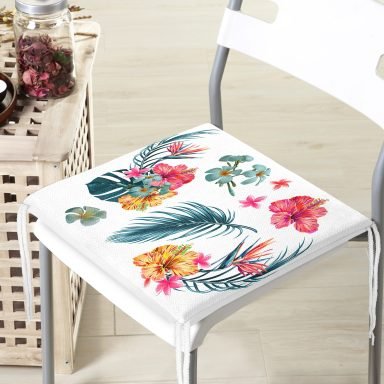 Dekoratif Kare Sandalye Minderi 40x40cm Fermuarlı - f924