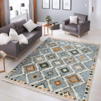 Geleneksel Zeminde Kilim Motifli Pers Desenli Eskitme Motifli Sade & Şık Salon & Oturma Odası Koridor & Antre Dijital Baskılı Makinede Yıkanabilir Kaymaz Taban Saçaklı Halı